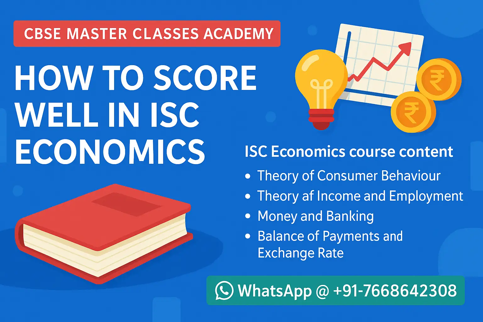 text about how to score well in ISC Economics