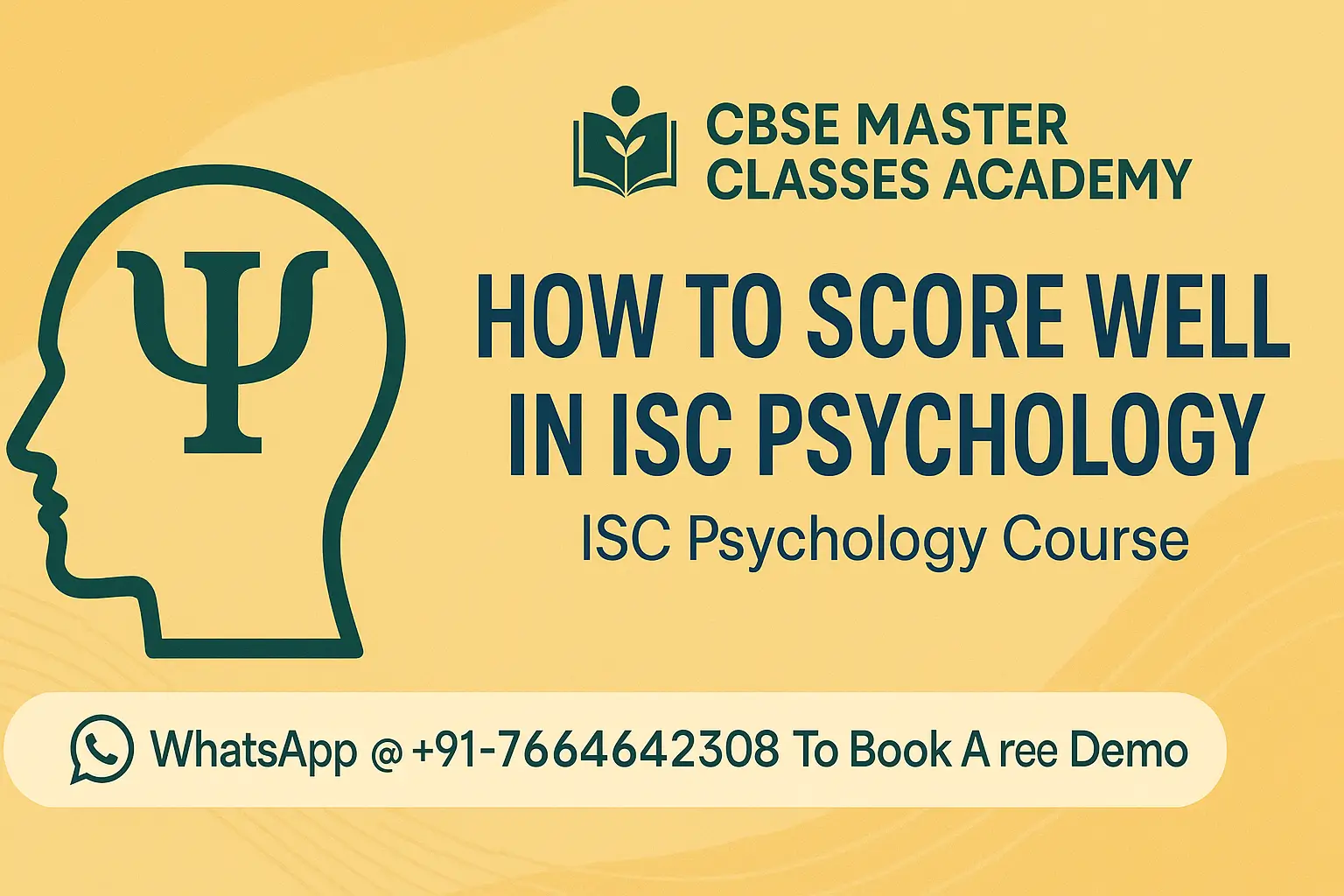 score well in ISC psychology