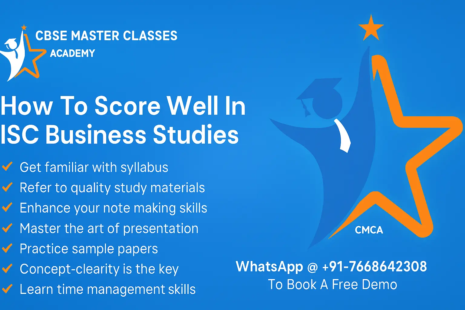 text on how to score well in isc business studies